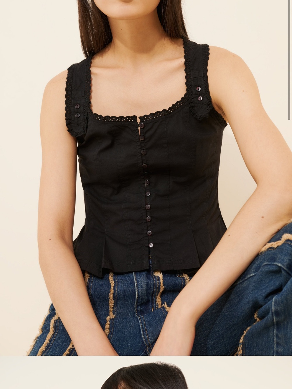 Free People Bridgette Corset Top